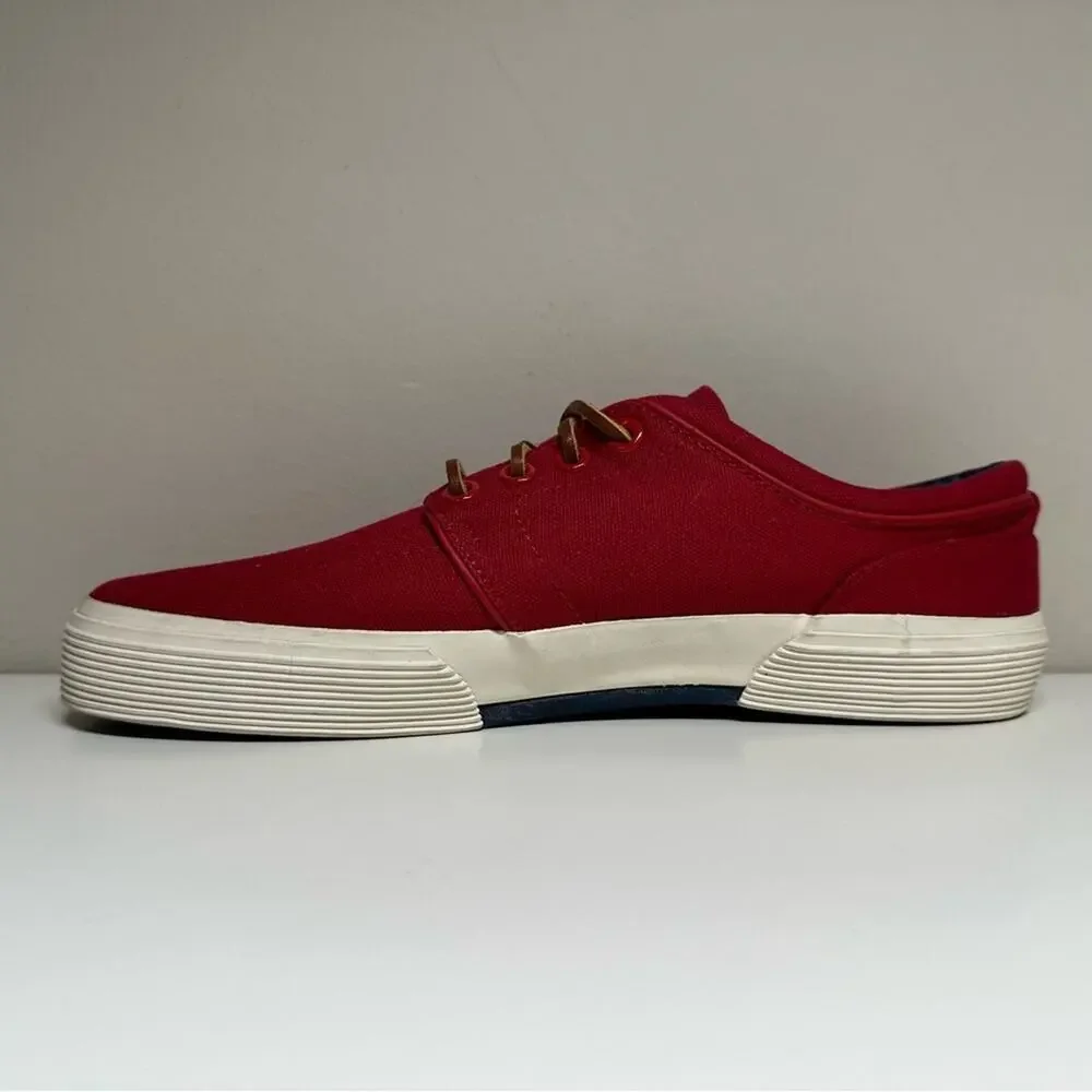 Polo Ralph Lauren | Faxon Low Boat Shoes | Burgundy Red | Men’s Size 7